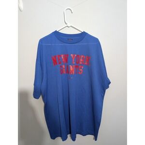 NEW YORK GIANTS T Shirt NIKE DRI-FIT XXL TTG EEG NFL NFC Football MEADOWLANDS